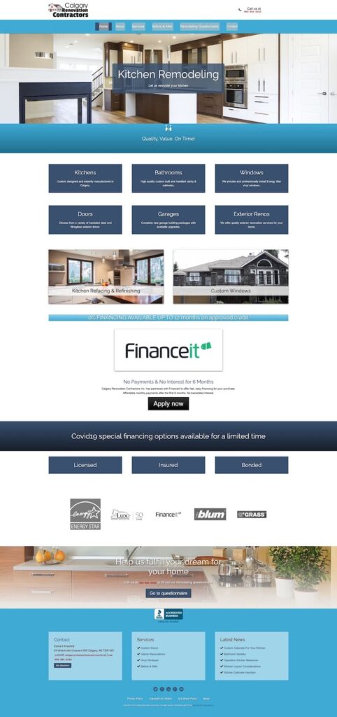 Calgary Renovation Contractors